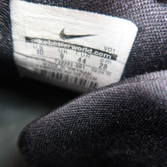 Nike Shoes Men 10 Athletic Trainer Hyper Quickness Basketball Sport Active Black - Picture 12 of 14